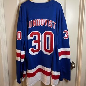 NY Rangers Henrik Lundqvist jersey - 5XL (5X)